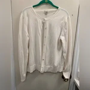 Target Sweaters White Cardigan Poshmark